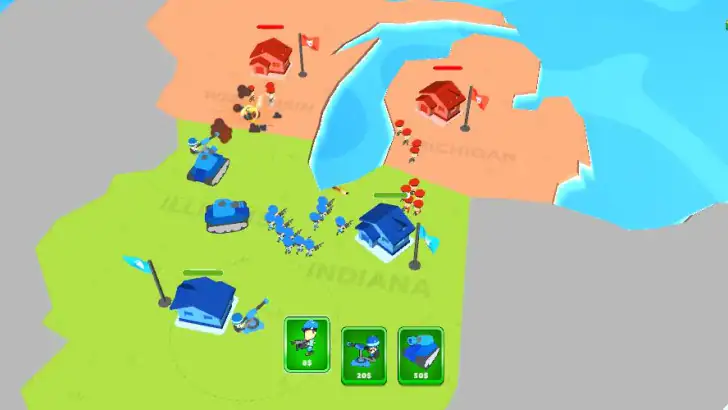 Draw Army: 3D Battle Simulator feature graphic