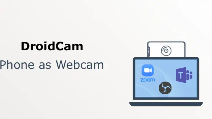 DroidCam Webcam & OBS Camera feature graphic