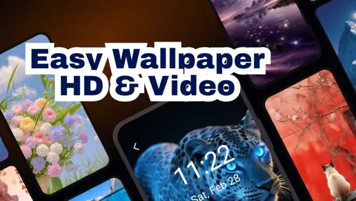 Easy Wallpaper - HD & Video feature graphic