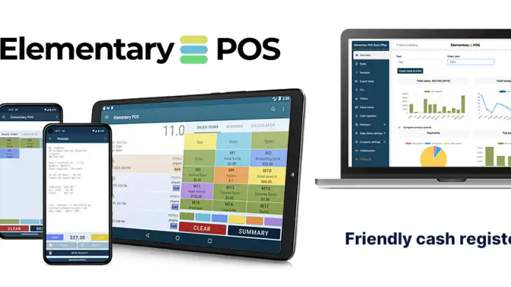 Elementary POS Registrierkasse feature graphic