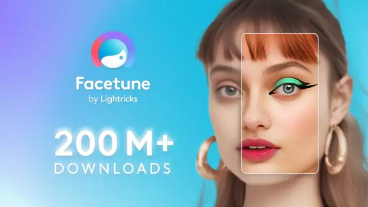 Facetune: KI Foto bearbeiten feature graphic