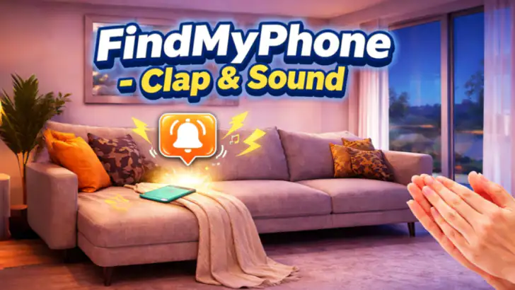 FindMyPhone - Clap & Sound feature graphic
