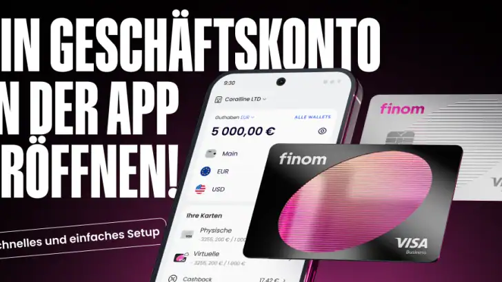 Finom • Geschäftskonto feature graphic