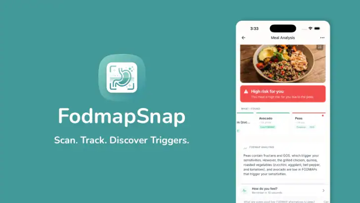 FODMAP Diät Scanner feature graphic