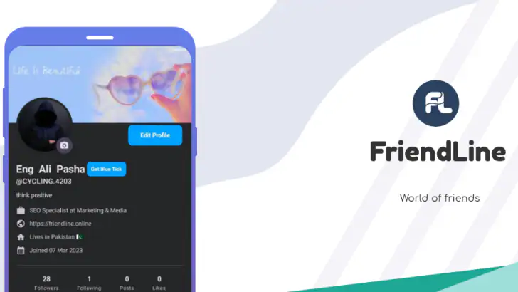 Friend line feature graphic
