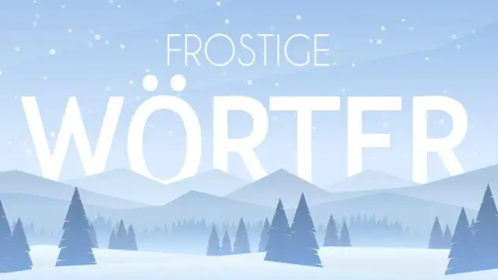 Frostige Wörter feature graphic