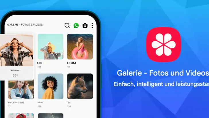 Galerie - Fotos & Videos App feature graphic