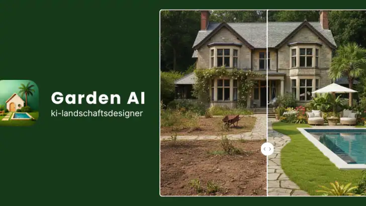 Garden AI: KI Garten Design feature graphic