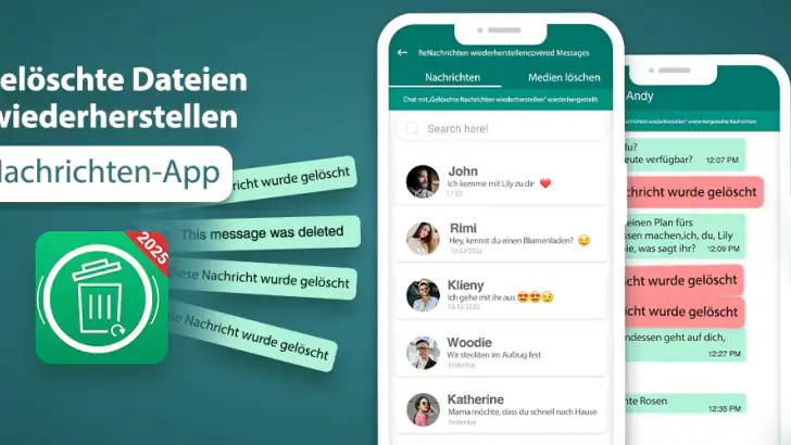 Gelösc Nachrichten widerhstlen feature graphic