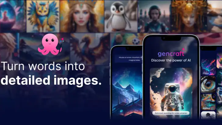 Gencraft - AI Art Generator feature graphic