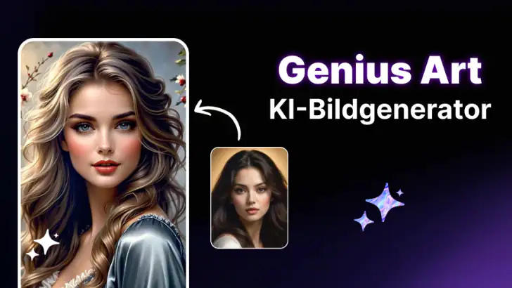 Genius Art: KI-Bild feature graphic