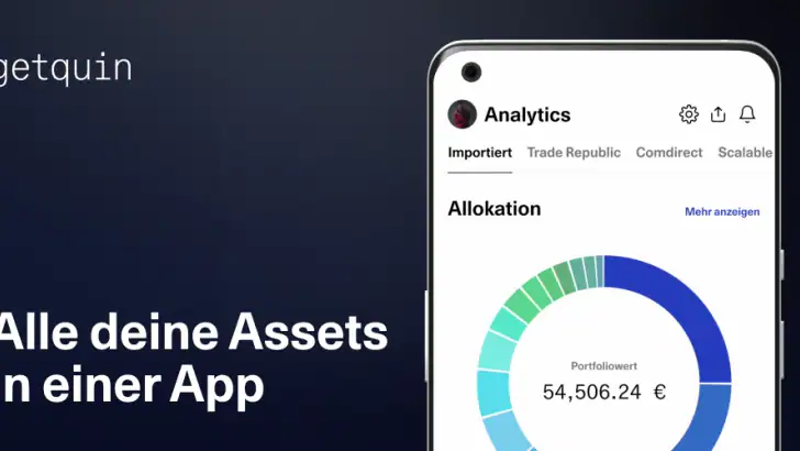 getquin - Portfolio Tracker feature graphic