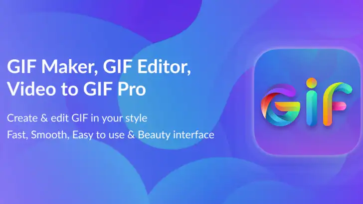 GIF Maker, GIF Editor Pro feature graphic