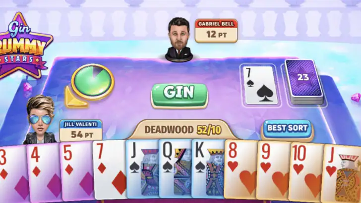Gin Rummy - Online Rommé feature graphic
