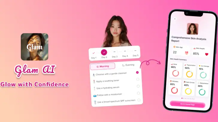 Glam Up AI: Schönheit & Stil feature graphic