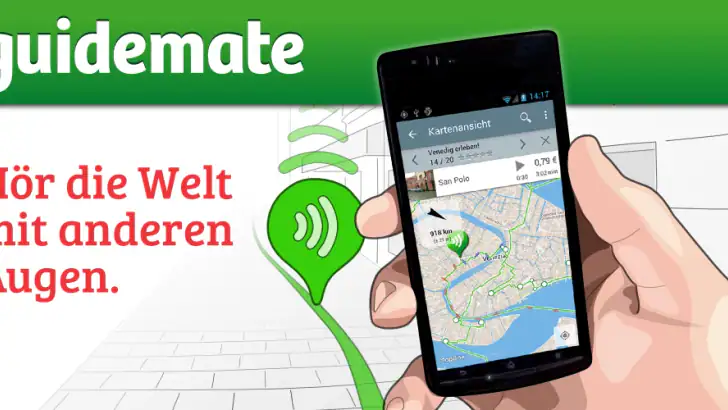 guidemate Audioguide-Plattform feature graphic