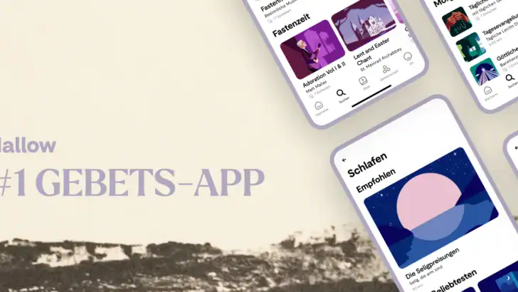 Hallow: Gebet & Meditation feature graphic