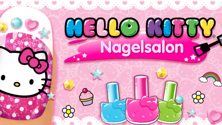 Hello Kitty Nagelsalon feature graphic