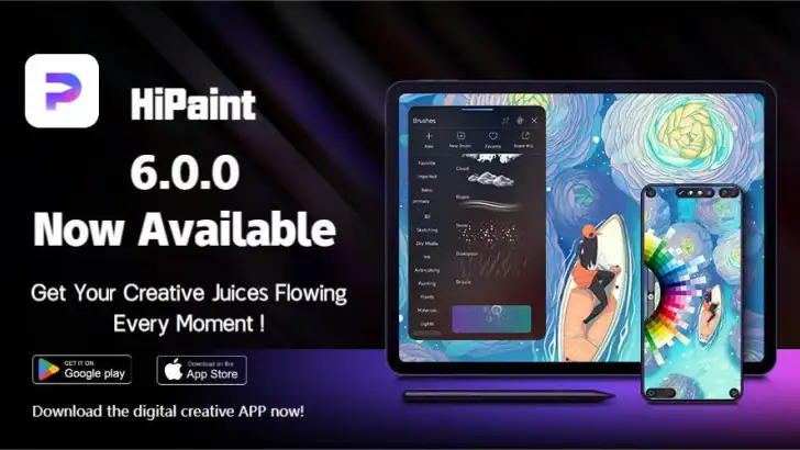 HiPaint - Malen & Zeichnen App feature graphic