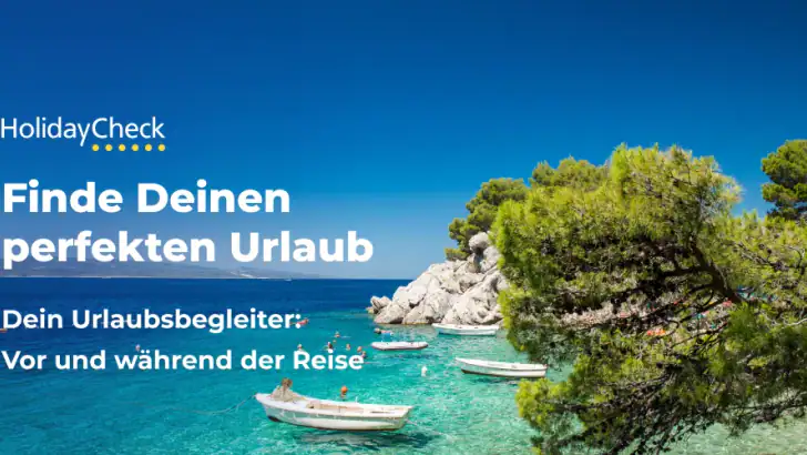 HolidayCheck: Urlaub & Reisen feature graphic