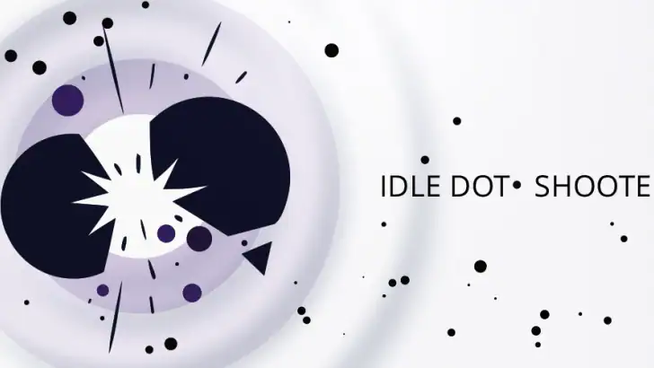 Idle Dot Shooter! feature graphic