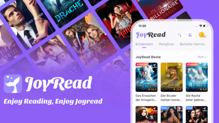 JoyRead-Romane & Geschichten feature graphic