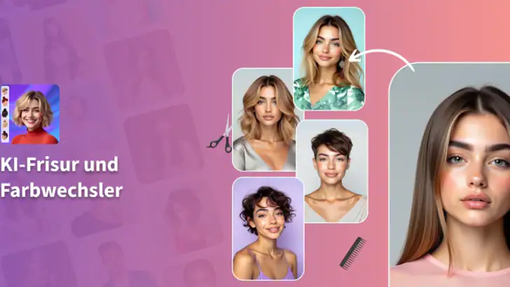 KI Frisuren & Farbberater feature graphic