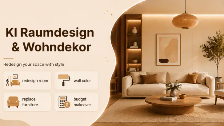 KI-Innenarchitektur: Hausplan feature graphic