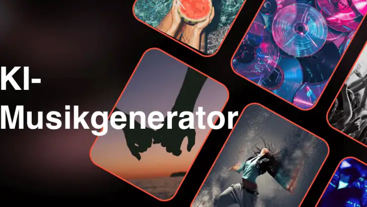 KI-Musikgenerator - Waazy feature graphic