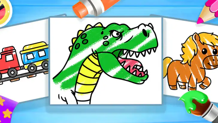 Kids Coloring Pages For Boys feature graphic