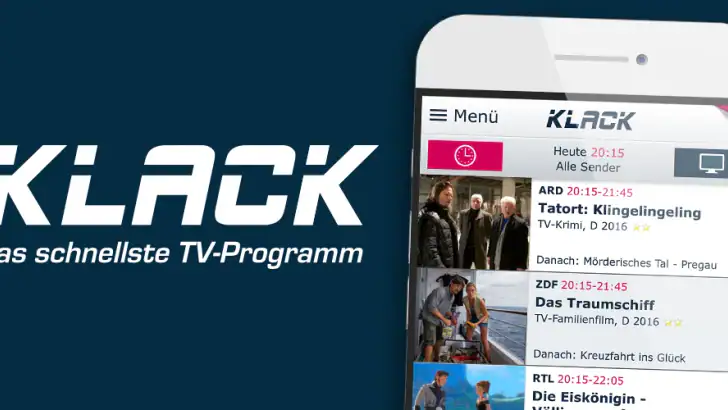 KLACK Fernseh- & TV-Programm feature graphic