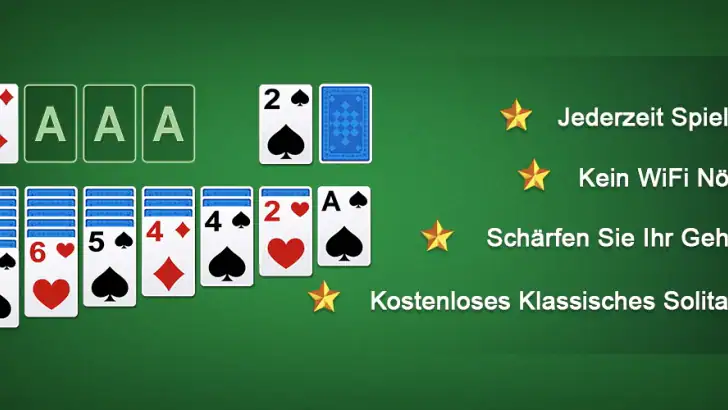 Klassischer Solitär feature graphic