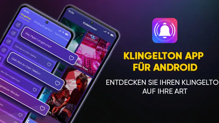 Klingelton App für Android feature graphic