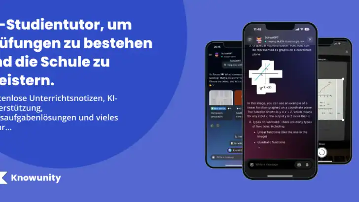 Knowunity - KI Lernapp feature graphic
