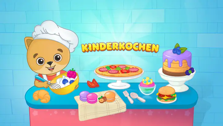 Kochen Spiele für Kinder 2-5 feature graphic