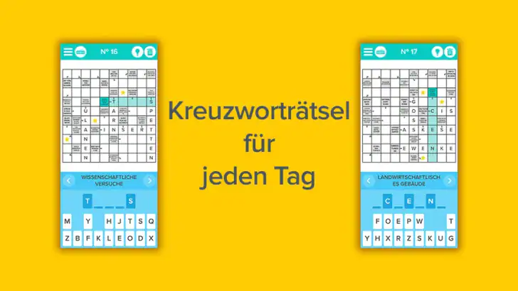 Kreuzwörter: Schwedenrätsel feature graphic