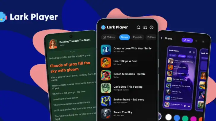 Lark Player:Musik-Player feature graphic