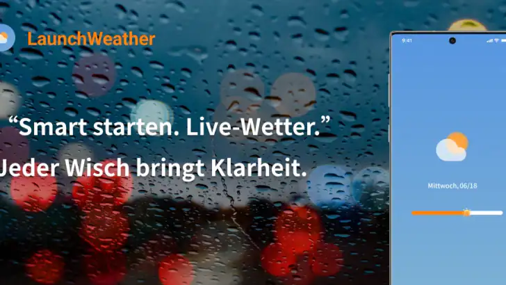 LaunchWeather feature graphic