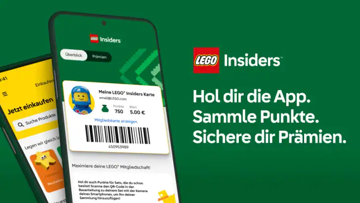 LEGO® Insiders: Shop & Rewards feature graphic