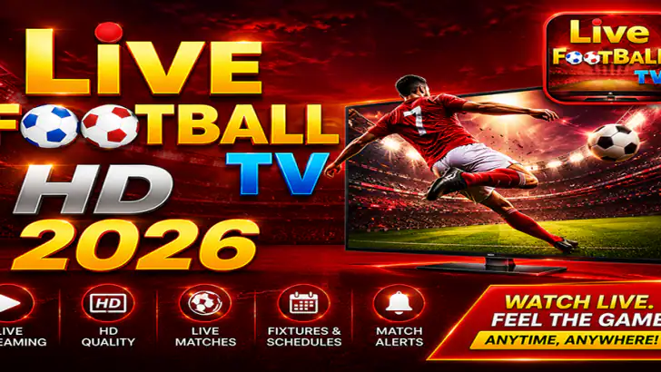 Live Football TV HD Streaming feature graphic