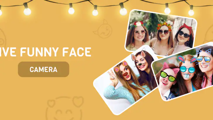 Live Funny Face Camera feature graphic