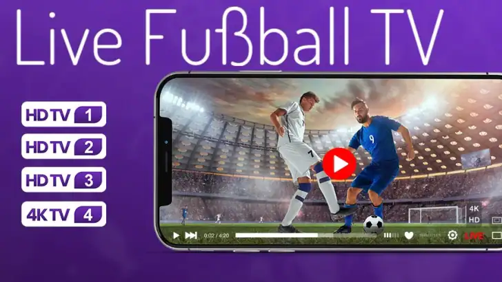 Live Fußball TV feature graphic