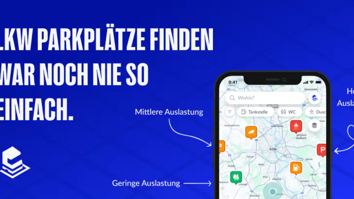 LKW.APP – LKW Navigation feature graphic