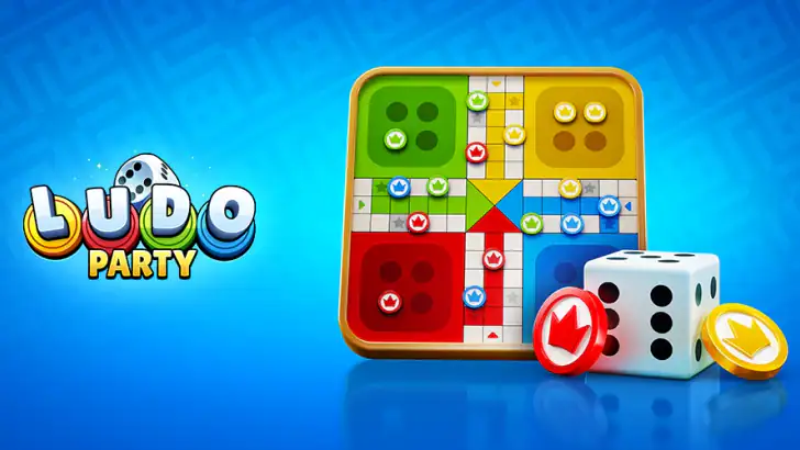 Ludo Party: Würfelbrettspiel feature graphic