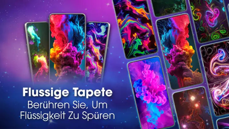 Magic Fluid live wallpaper 4D feature graphic