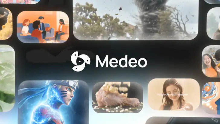 Medeo - AI Video Generator feature graphic