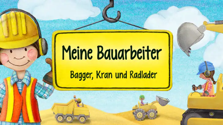 Meine Bauarbeiter:  Wimmelapp feature graphic