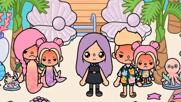 Mermaid Games: Princess Salon feature graphic