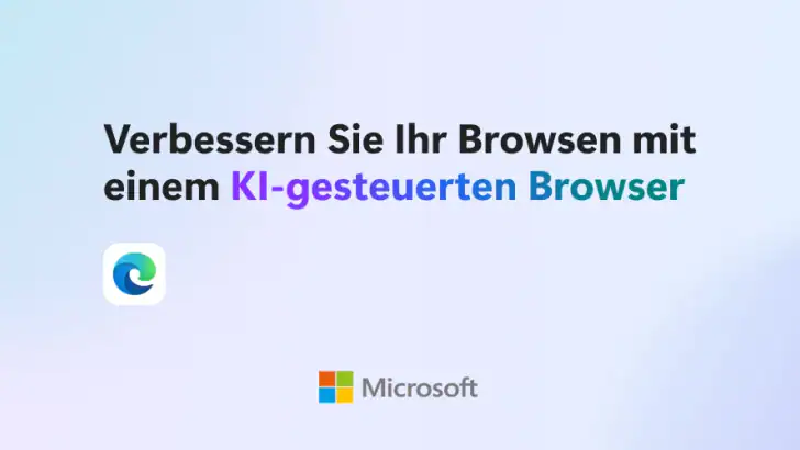 Microsoft Edge: KI-Browser feature graphic