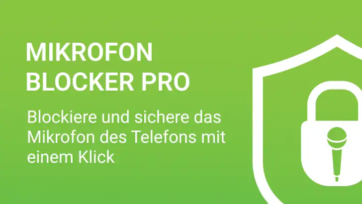 Mikrofon Blocker Pro - Sperre feature graphic